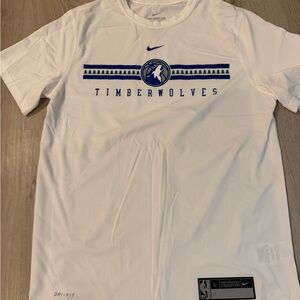 Nike Timberwolves White T-Shirt - NWOT